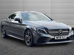 Selenite grey Used 2019 Mercedes C300 AMG Line Premium Coupe | £22,995 (Fair price)