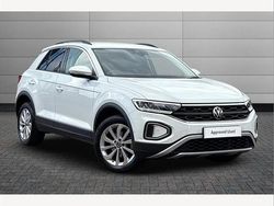 White Used 2022 VW T-Roc Life SUV | £21,599 (Fair price)