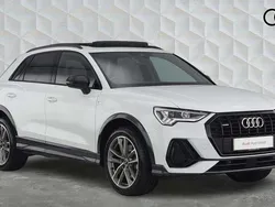 White Used 2021 Audi Q3 Black Edition SUV | £31,527 (Fair price)