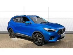 Blue Used 2022 MG ZS Exclusive Sedan | £14,135 (Fair price)
