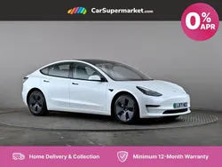 White Used 2021 Tesla Model 3 Long Range Sedan | £25,697