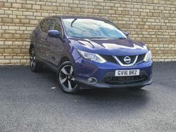 Blue Used 2016 Nissan Qashqai N-Connecta SUV | £9,495 (Fair price)