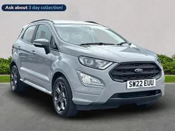 Grey Used 2022 Ford Ecosport ST-Line SUV | £13,999 (Fair price)