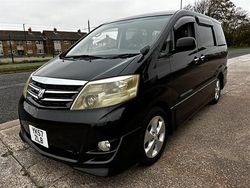 Black Used 2017 Toyota Alphard MPV | £5,995
