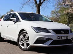 White Used 2017 Seat Leon FR Hatchback | £5,900