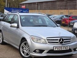Silver Used 2009 Mercedes C220 Estate | £2,990 (Fair price)