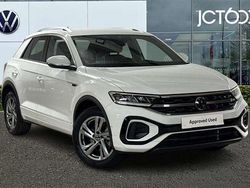 White Used 2025 VW T-Roc R-line SUV | £29,500 (A bit pricey)
