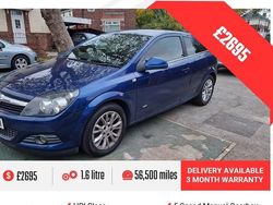 Blue Used 2011 Vauxhall Astra SRi Hatchback | £2,695 (Good price)