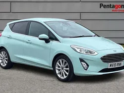 Green Used 2018 Ford Fiesta Titanium Hatchback | £10,495 (Fair price)