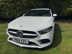 White Used 2018 Mercedes A180 AMG line Hatchback | £11,499 (Fair price)