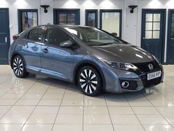 Grey Used 2016 Honda Civic SE Plus Hatchback | £9,440 (Fair price)