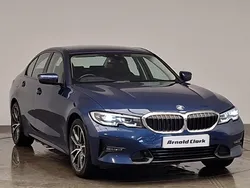 Blue Used 2020 BMW 330e Sport Line Sedan | £18,298 (Fair price)