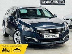 Blue Used 2017 Peugeot 508 Allure Estate | £5,000 (Fair price)