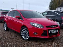 Red Used 2014 Ford Focus Zetec Hatchback | £2,350 (Good price)