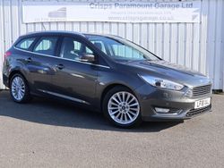 Grey Used 2018 Ford Focus Titanium X Estate | £8,995 (Fair price)