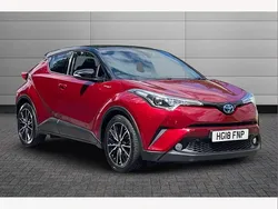Red Used 2018 Toyota C-HR Edition SUV | £14,995 (Fair price)