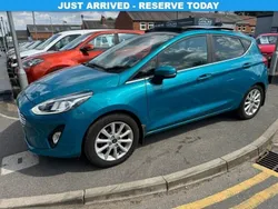 Blue Used 2017 Ford Fiesta Titanium Hatchback | £7,100 (Fair price)
