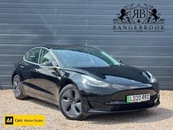 Black Used 2020 Tesla Model 3 Standard Range Plus Sedan | £14,199 (Fair price)