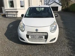 White Used 2013 Suzuki Alto SZ3 Hatchback | £3,195 (A bit pricey)