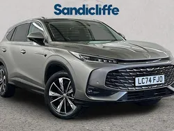 Metallic cosmic silver Used 2024 MG HS Trophy SUV | £21,790 (Expensive)