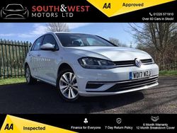 White Used 2017 VW Golf VII SE Hatchback | £7,985 (Fair price)