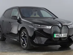 Black Used 2023 BMW iX M Sport SUV | £52,831 (Fair price)