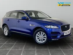 Blue Used 2019 Jaguar F-Pace Portfolio SUV | £17,195 (Super price)