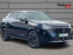 Black Used 2024 Peugeot e-3008 GTi SUV | £28,650