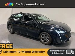 Black Used 2022 Peugeot 308 Active Premium Hatchback | £16,197 (Fair price)