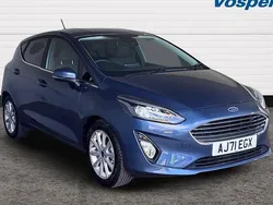 Blue Used 2022 Ford Fiesta Titanium Hatchback | £15,995