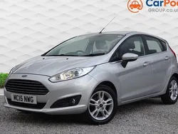 Silver Used 2015 Ford Fiesta Zetec Hatchback | £5,990 (Fair price)