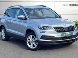 Brilliant silver metallic Used 2020 Skoda Karoq SE SUV | £12,995 (Fair price)