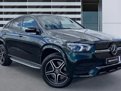 Green Used 2023 Mercedes GLE400 AMG Line Premium Plus Coupe | £62,362 (A bit pricey)