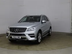 Silver Used 2012 Mercedes ML350 SUV | £13,098 (Fair price)