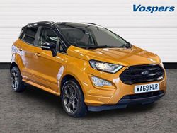 Yellow Used 2019 Ford Ecosport ST-Line SUV | £10,500 (Fair price)