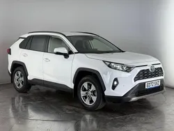 White Used 2022 Toyota RAV4 Hybrid SUV | £25,150 (Super price)