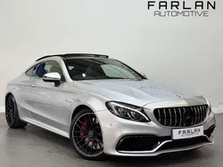 Silver Used 2016 Mercedes C63S AMG Premium Coupe | £32,450 (Fair price)