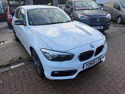 White Used 2018 BMW 118 Sport Line Hatchback | £9,995 (Fair price)
