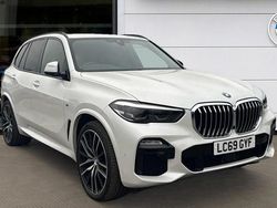 White Used 2019 BMW X5 M Sport SUV | £36,800 (Super price)