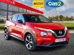 Red Used 2022 Nissan Juke Tekna SUV | £14,990 (Fair price)