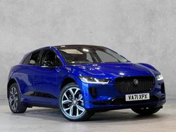 Blue Used 2021 Jaguar I-Pace SUV | £22,490 (Fair price)