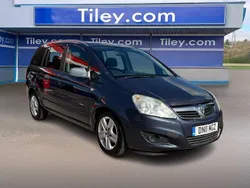 Blue Used 2011 Vauxhall Zafira MPV | £2,990 (Fair price)