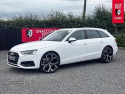 White Used 2021 Audi A4 Comfort Estate | £18,650 (Super price)