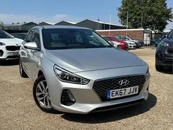 Silver Used 2017 Hyundai i30 SE Hatchback | £7,731 (Fair price)