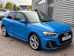 Blue Used 2019 Audi A1 S-Line Hatchback | £14,490 (Fair price)