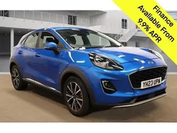 Desert island blue (exclusive paint) Used 2023 Ford Puma Titanium SUV | £14,295 (Good price)
