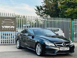 Black Used 2015 Mercedes E250 AMG line Coupe | £8,495 (Super price)