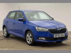 Energy blue Used 2020 Skoda Fabia SE Hatchback | £9,695 (Fair price)
