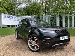 Black Used 2021 Land Rover Range Rover evoque Autobiography SUV | £32,990 (A bit pricey)