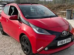 Red Used 2015 Toyota Aygo x-press Hatchback | £4,190 (Fair price)